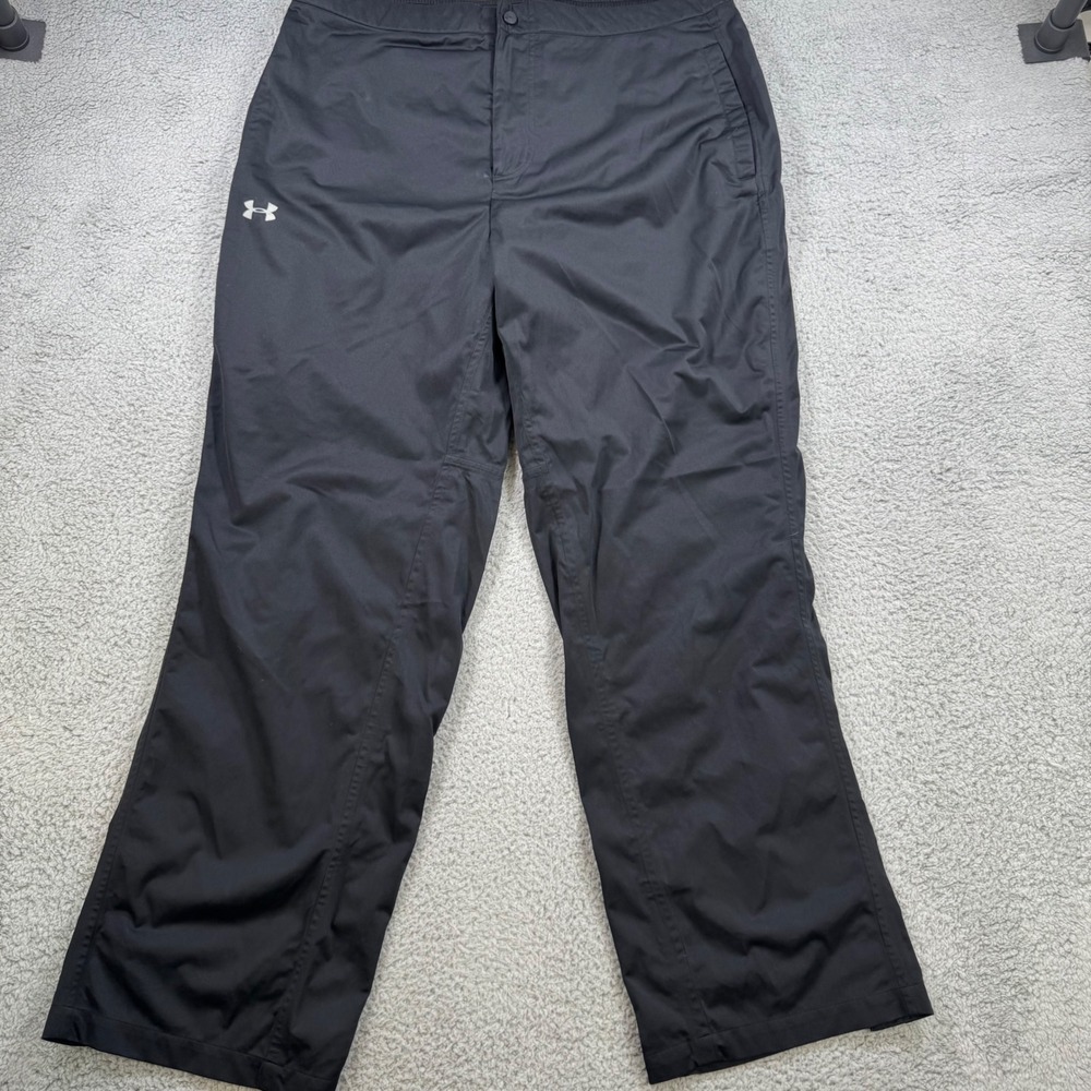 Under Armour‎ Men's Black Windbreaker Pants Size XXL Polyester Athletic